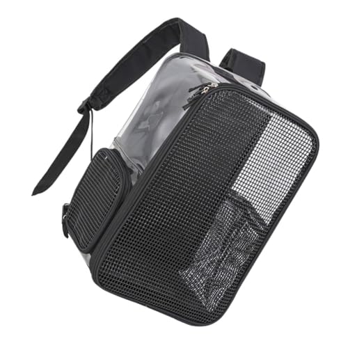 ORFOFE Rucksack Tragbare Transportbox Für Haustiere Tragetasche Für Katzen Reiseraumtaschen Bequeme Transportbox Für Haustiere Kleintierträger Haustierzubehör Mesh-rucksäcke Oxford-Stoff von ORFOFE