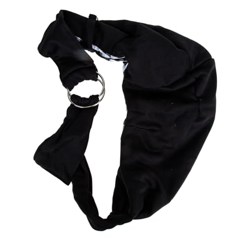 ORFOFE Rucksack für Haustiere EIN Schulterrucksack Tragetuch für Hunde Praktische Katzentasche katzenrucksack pet Supplies tragbare Haustiertasche Tragetasche für Hunde Polyester Black von ORFOFE