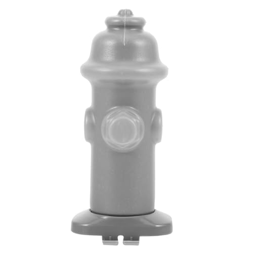 ORFOFE Toilettenzubehör für Hunde Spielzeug-Feuerhydrant von Haustierzügen Haustierzubehör Plastik Light Grey von ORFOFE