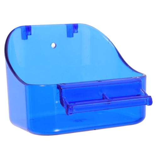 ORFOFE Vogel Badebox für Käfig Blauer Badebehälter aus Hochwertigem PP Einfach zu Reinigen Vielseitig als Sand und Wasserbad für Wellensittiche Papageien und Kleine Vögel Geeignet ORFOFE Vogel Badebox für Käfig Blauer Badebehälter aus Hochwertigem PP Einfach zu Reinigen Vielseitig als Sand und Wasserbad für Wellensittiche Papageien und Kleine Vögel Geeignet von ORFOFE