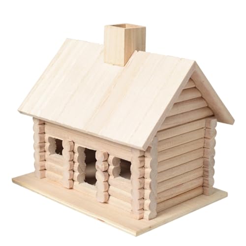 ORFOFE Vogelhaus Bird House Vogel hängende Nesthütte Zubehör für Vögel im Freien dekorative Vogelhäuser Vogelnisthaus hängendes Kolibri- Vogelnest Vogelhütte Bett Hölzern von ORFOFE