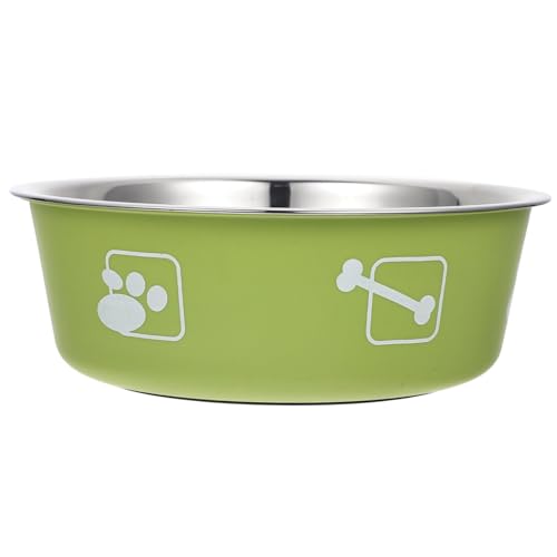 ORFOFE hundenapf aus Edelstahl Haustiergericht Hundenapf für große Hunde edelstahlschüsseln edelstahlnapf cat Bowl Welpe Hundenäpfe Indoor Hundenapf Hund wasserbehälter Rostfreier Stahl von ORFOFE