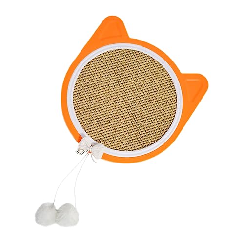 ORFOFE kratzbaum für Katzen Katzenspielzeug Katze kratzmatte Kätzchen Kratzunterlage sisal kratzbrett katzenmöbel cat Toy Katzenkratzbrett für drinnen Kätzchenkratzer mit Saugnapf Plastik von ORFOFE