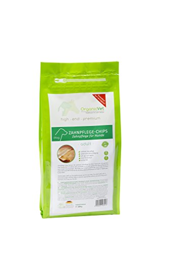 ORGANICVET Hund Kauartikel Zahnpflege-Chips, 1er Pack (1 x 500 g), M von OrganicVet