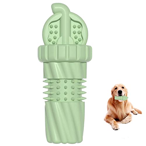 ORTUH Zahnbürste Kauspielzeug für Hunde | Hundespielzeug für große Hunde Aggressive Kauer,Toughest Natural TRP Dog Cola Cup Shape Interaktives Hundespielzeug für Hunde, Zahnreinigungs-Kauartikel von ORTUH