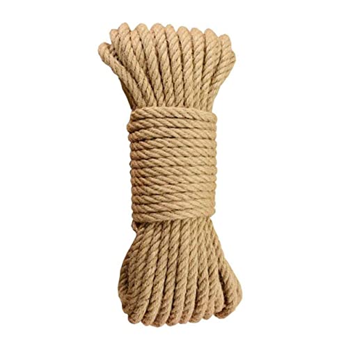 OSALADI 1Stk Sisalseil Katzenkrallenseil Katzen cat Toys Katzenkratzseil Katzenkratzbaum mit Bett verdrehtes Seil Katze kratzt Sisalseil dekoratives Seil der Retro-Lampe Brown von OSALADI