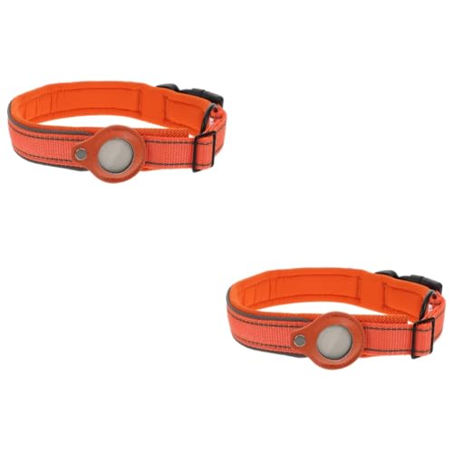 OSALADI 2 Stk Tracker-fall Hundehalsband Markieren Anti-verlorener Kragen Halsband Für Welpen Schutz Für Katzen Halsband Für Haustiere Hundetraining Hundemarke Fitness Neopren Hündchen von OSALADI