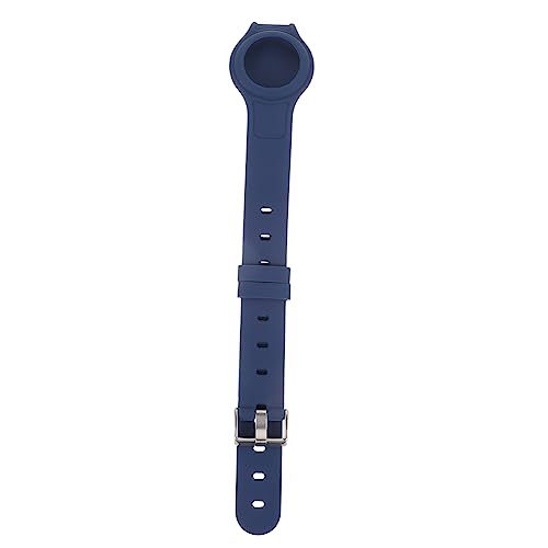 OSALADI Haustierhalsband Finder Anti-verlorener Hund Haustier-Tracer-Abdeckung Welpenhalsband Hundehalsband-Tracer-Abdeckung Hundehalsband Fall Katzen-Tracker Schutzhülle Navy Kieselgel von OSALADI