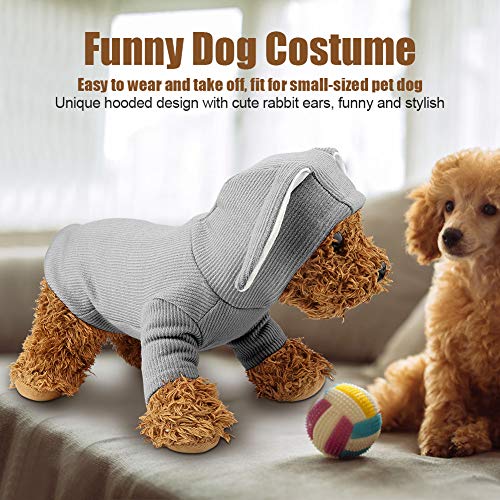 Lustiges Süßes Hundekostüm, Modisches Mottoparty-Kleidung, Welpen-Cosplay-Anzug, Hoodie-Outfit (XL) von OUCRIY