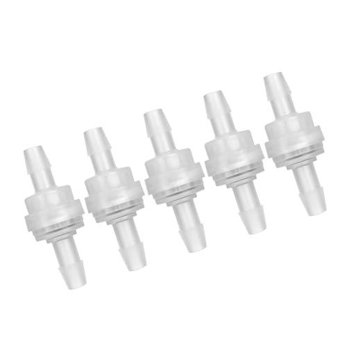 OUCRIY 5PCS Kunststoff-Rückschlagventil Rückschlagventil für die Wasseraufbereitung (6mm) von OUCRIY