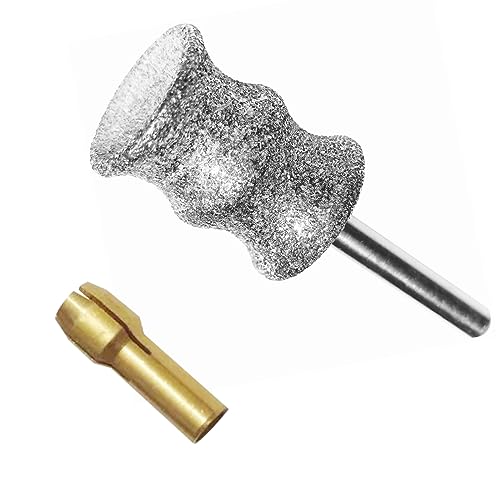 OVATAVO Nagel-Diamant-Bits für Dremel-Hunde-Nagelschleifer, 0,3 cm Diamant-Rotations-Nagelschleifer-Bits für Hunde und Katzen, Nagelpflege, XL-Set von OVATAVO