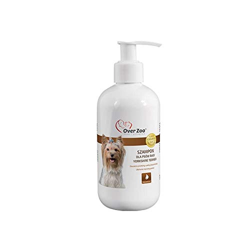 Over Zoo Shampoo für Yorkshire Terrier Hunde 250ml EIN luxuriöses Shampoo speziell für Yorkshire Terrier Hunde. von OVER ZOO