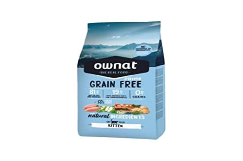 Ownat Prime Feline Kitten Grain Free 1 kg von OWNAT