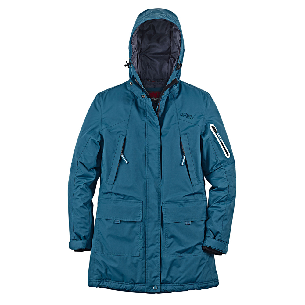 OWNEY Damen Winterparka Albany petrol, Gr. 3XL von OWNEY