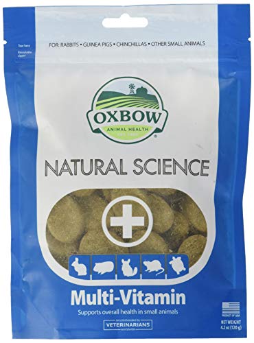 Oxbow Natural Science Multi-Vitamin Helps Overall Health In Small Animals 4.2-Oz von Oxbow