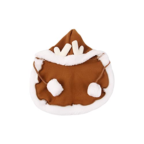 Oadnijuie Weihnachtskostüm Welpenmäntel Weicher Winterumhang Party Cosplay Kleid Hunde Katzenkleidung Hunde Oadnijuie Weihnachtskostüm Welpenmäntel Weicher Winterumhang Party Cosplay Kleid Hunde Katzenkleidung Hunde von Oadnijuie