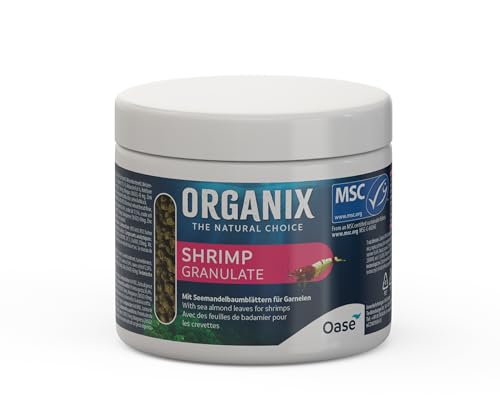 OASE ORGANIX Shrimp Granulate 175 ml - Hauptfutter für Garnelen, proteinreicher Algenmix von Oase