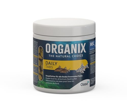 OASE ORGANIX Daily Tab 250 ml - Hauptfutter für Bodenfresser, vitaminreicher Mix für langanhaltenden Genuss der Aquarienbewohner von Oase