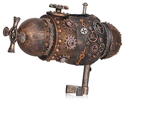 biOrb 55032 U-Boot Ornament, kupfer – detaillierte Aquariendekoration in Steampunk-Design | zur maritimen Einrichtung von Süßwasseraquarien und Meerwasseraquarien von Oase