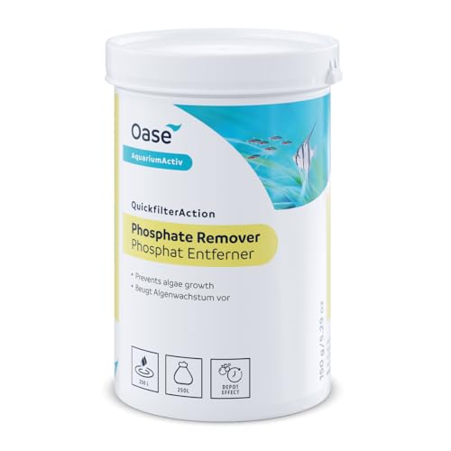 Oase QuickfilterAction Phosphat Entf. 150 g - reduziert Phosphat, für EIN ideales Aquarienklima, frei von Schwermetallen von Oase