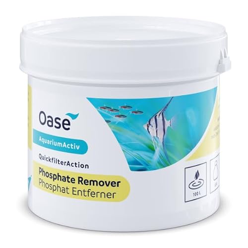 Oase QuickfilterAction Phosphat Entf. 60 g - reduziert Phosphat, für EIN ideales Aquarienklima, frei von Schwermetallen von Oase