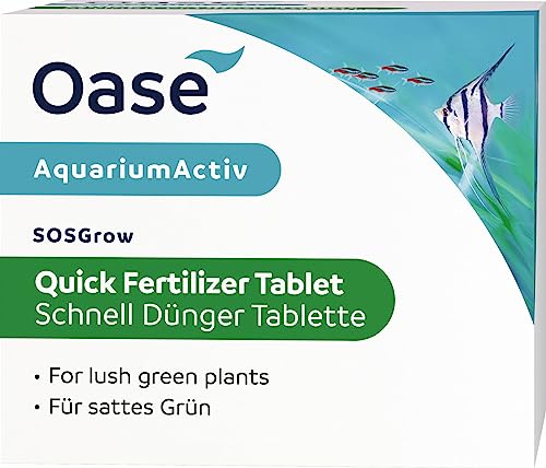 Oase SOSGrow Schnell Dünger Tab. 10 St - Düngertablette, Extra-Nährstoffboost für kräftige Pflanzen von Oase