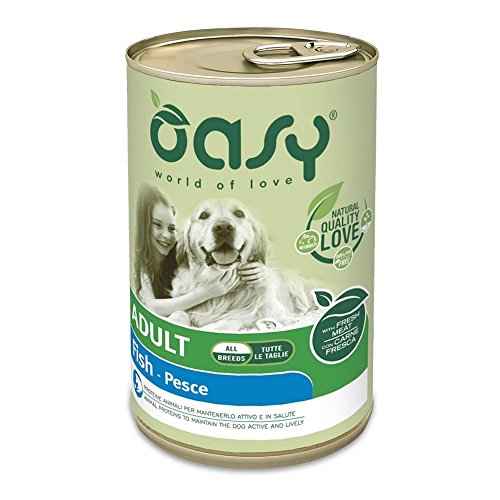 OASY Dog Lifes Fisch Gr. 400 Nassfutter Für Hunde Haustier Artikel von Oasy