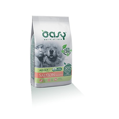 OASY Ein Protein Hundetrocken Lachs auf 2,5kg - Hundetrockenfutter mono Protein von Oasy