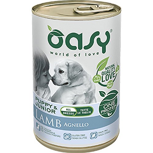 OASY Ein Wet Wet Dog Puppy Lamb Monoproteici von Oasy