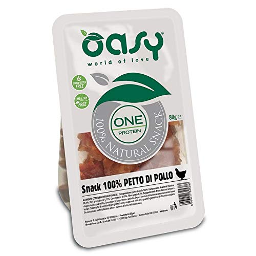 OASY SNACK CANE - ONE PROTEIN PETTO DI POLLO GR.80 von Oasy