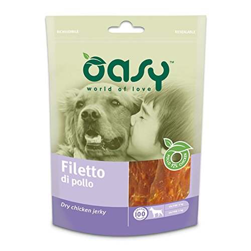 OASY SNACK DOG - FILETTO DI POLLO BUSTA GR. 100 von Oasy