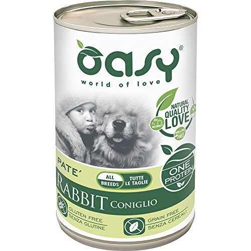 OASY WET DOG ONE - CONIGLIO LATTINA GR. 400 von Oasy