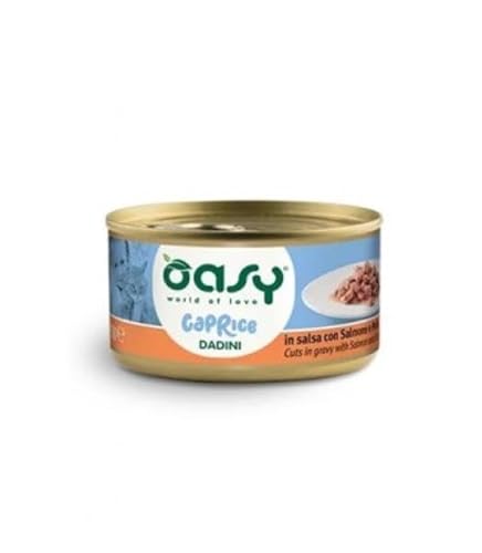 OASY Ziege, Würfel mit Lachs und Huhn, 85 g von Oasy