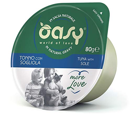 Oasy Cat More Love Cup 70 g Thunfisch und Segel von Oasy