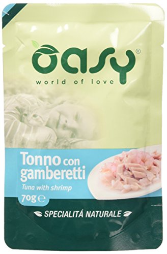 Oasy Cat Umschlag Thunfisch/Garnelen Gr 70 von Oasy