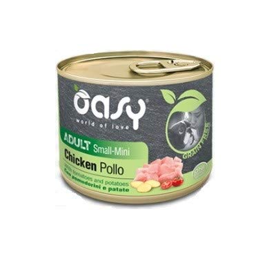 Oasy Erwachsene klein-mini Huhn mit Kirschtomaten und Kartoffeln 200 g Gran free 12x200g von Oasy