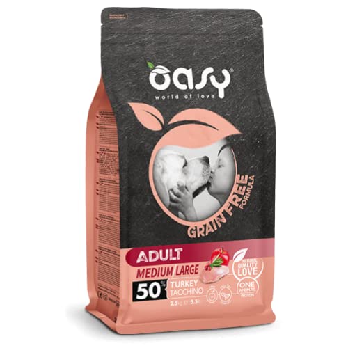 Oasy Grain Free Adult Medium Large Truthahn 12 kg von Oasy