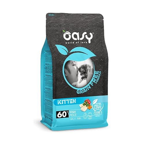 Oasy Grain Free Kitten Fisch 7,5 kg von Oasy