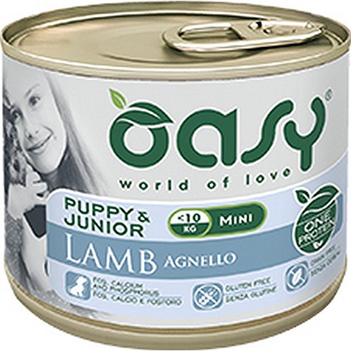 Oasy Hund Monoprotein Puppy&Junior Mini mit Lamm, 200 g von Oasy