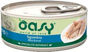 Oasy Nasse Katze 150 g Makrele von Oasy