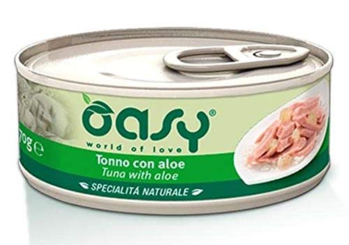 Oasy Natural für Katzen, 150 g, Tonno und Aloe von Oasy