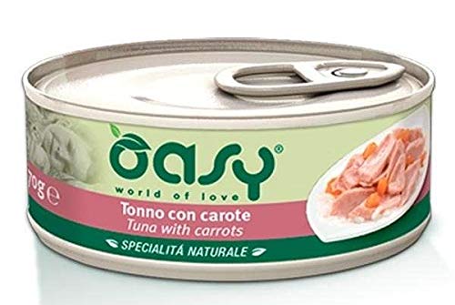 Oasy Natural für Katzen, 150 g, Tonno und Karotten von Oasy