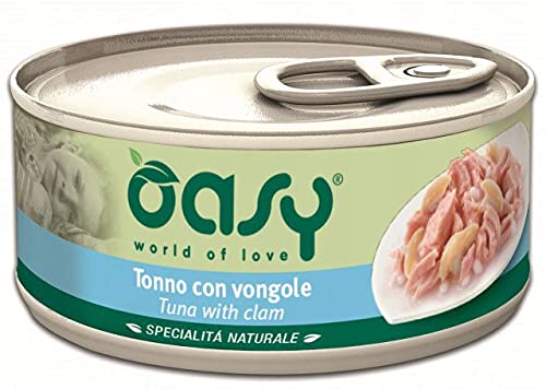 Oasy Natural für Katzen, 150 g, rund, mit Gläsern von Oasy