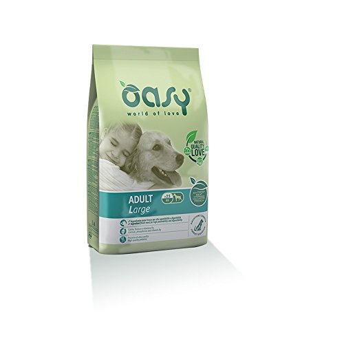 Oasy Trockenfutter für Erwachsene, groß, 12 kg, Trockenfutter für Hunde von Oasy