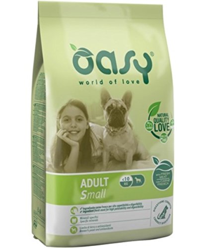 Oasy Trockenfutter für Hunde, Erwachsene, klein, 3 kg, Trockenfutter für Hunde von Oasy