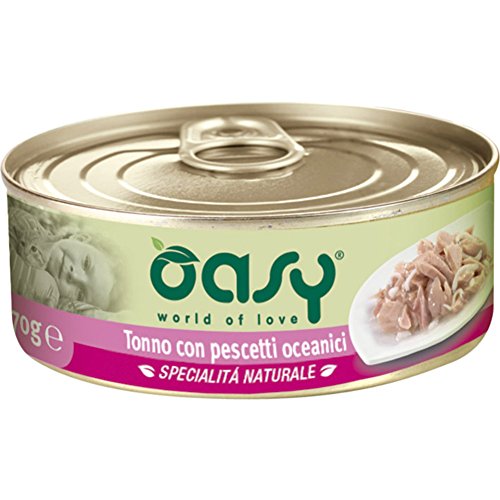 Oasy Wet Cat Thunfisch mit Ozeanfischen Dose 150 g von Oasy