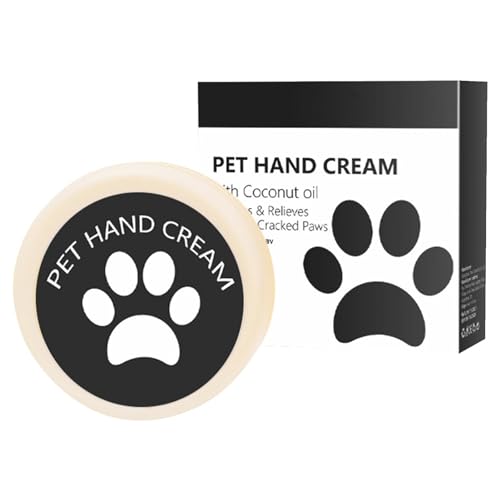 Obesntln Hundepfotencreme – Hundepfotenpflegesalbe, 25 g Hundefußbalsam, Pfoten-Feuchtigkeitscreme, pflegende Welpenpfotensalbe, Hundenasen- und Pfotenbalsam, Pfotenlinderungssalbe für Hunde, spendet von Obesntln