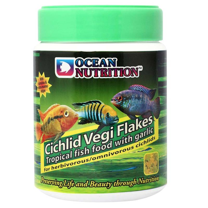 Ocean Nutrition Cichlid Vegi Flakes 71g von Ocean Nutrition