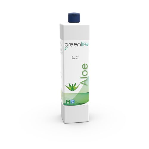 Greenlife Aloe – 1000 ml – Extrakt aus Aloe und Vitaminen reduziert Stress für Fische im Aquarium – by Oceanlife von Oceanlife