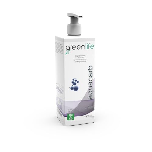 Greenlife Aquacarb – 1000 ml – flüssiger Kohlenstoff für Aquarien mit Pflanzen, gegen Algen – by Oceanlife von Oceanlife